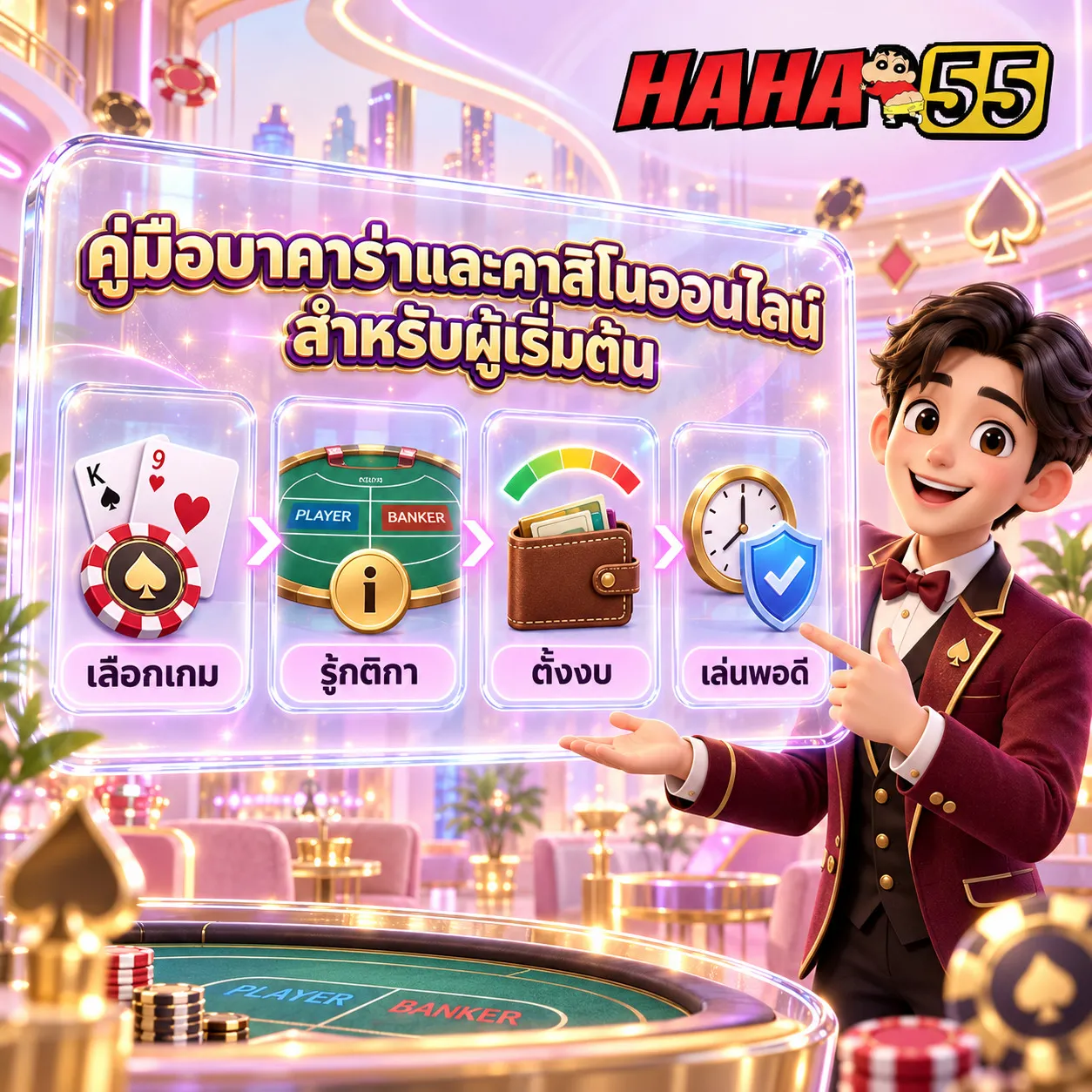 คู่มือบาคาร่าและคาสิโนออนไลน์